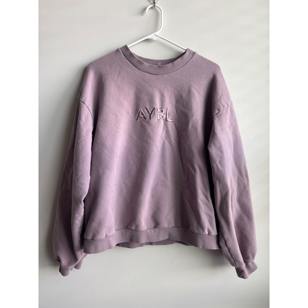 AYBL Purple Sweatshirt Women Large